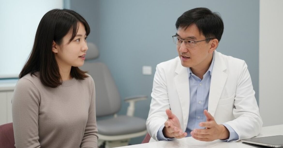 ILIB靜脈雷射治療過程的說明文字